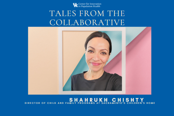 a flyer for the Tales From the Collaborative Podcast (Episode 2) with Shahrukh Chishty episode