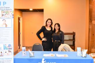 Program Coordinator, Olivia Silva, and Anthem community relationship representative, Jackline Almaraz, attended the Centro de San Juan Diego Health and Resource Event