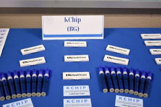 KCHIP giveaways at Fayette County Schools Multilingual Family Informational Workshop.