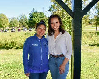 a photograph of Doris Castellanos and Olivia L Silva Padilla